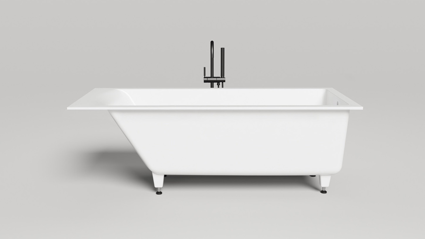 Ванна из искусственного камня Salini CASCATA 170x75 104123M S-Stone Ванна из искусственного камня Salini CASCATA 170x75 104123M S-Stone