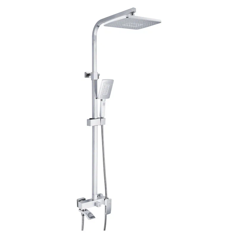 Душевая система Rose R1556F белый/хром — Изображение 1
