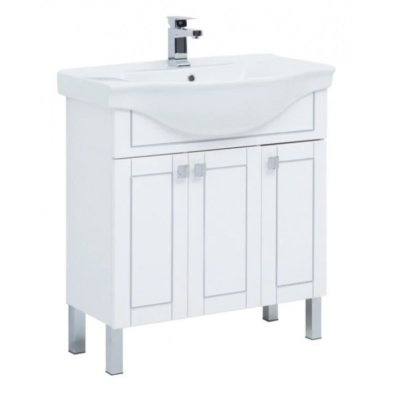 Тумба с раковиной Aquanet Эрвин 80 белый 00261060 Тумба с раковиной Aquanet Эрвин 80 белый 00261060