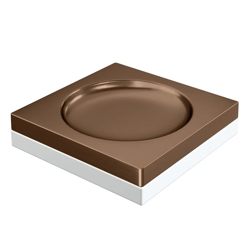Мыльница Boheme Qubic 10960-BRB Brushed Bronze — Изображение 1