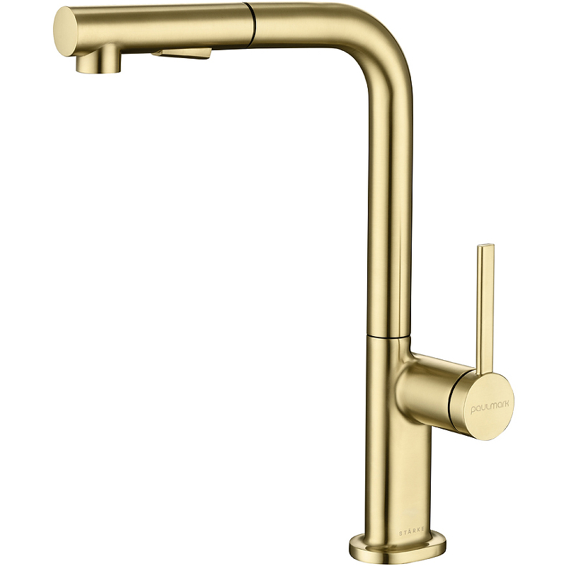 Смеситель для кухни Paulmark NEO светлое золото Ne214419-LG Смеситель для кухни Paulmark NEO светлое золото Ne214419-LG