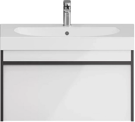 Тумба под раковину Kerama Marazzi Modula MOD.80.1+1\AR подвесная 80 арабика — Изображение 3