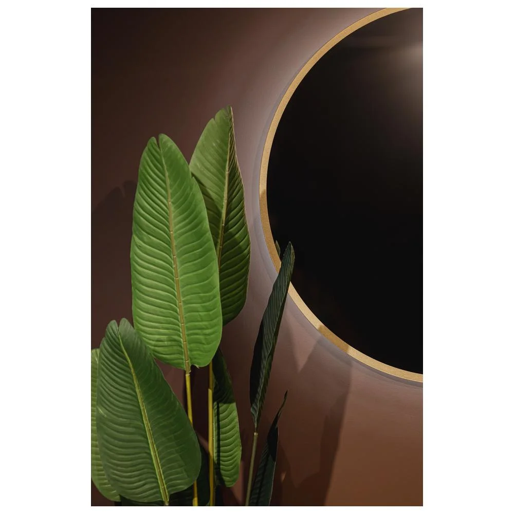 Зеркало Silver Mirrors Monaco-GOLD LED-00002767 d1000 бесконтактный сенсор — Изображение 11