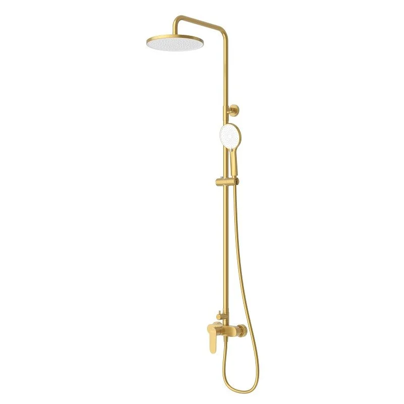 Душевая система CEZARES STYLUS-CD-BORO брашированное золото Душевая система CEZARES STYLUS-CD-BORO брашированное золото