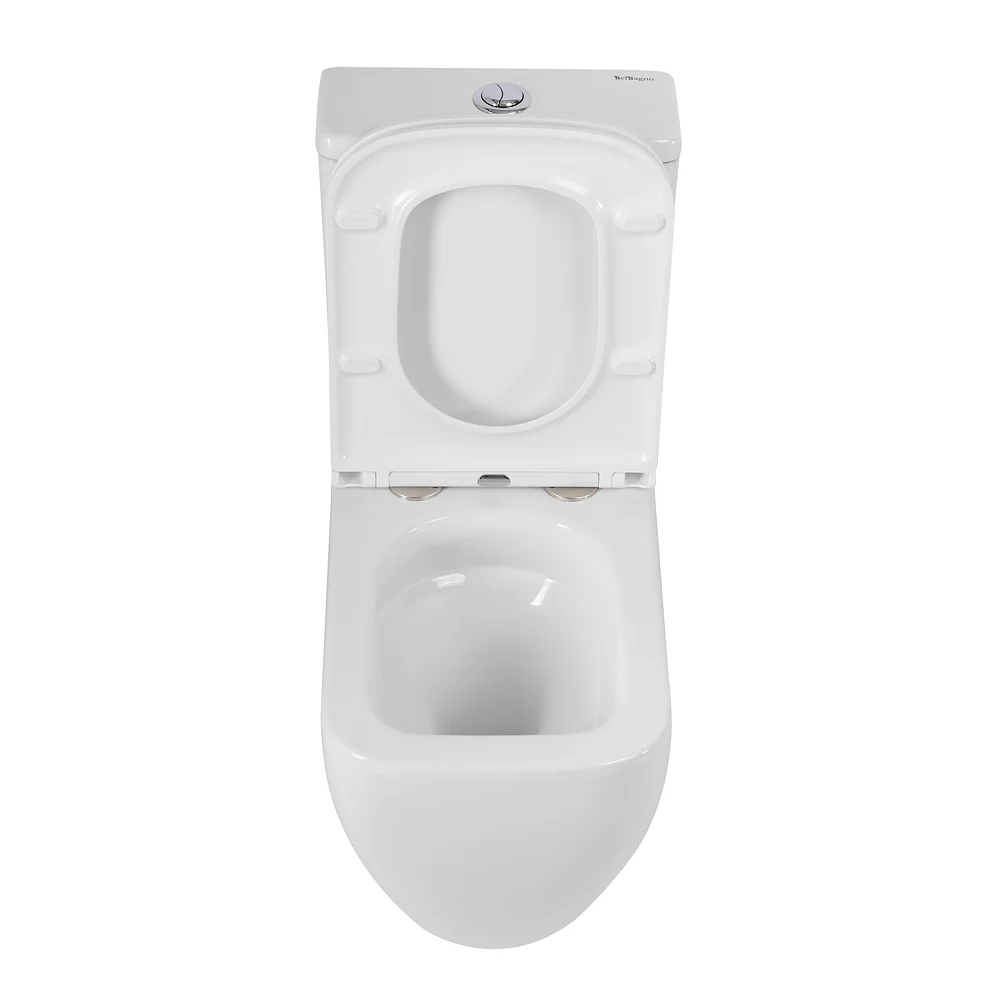 Унитаз напольный BelBagno LUCE-TOR BB2197CP-TOR/SC/BB2197T безободковый с сиденьем — Изображение 7