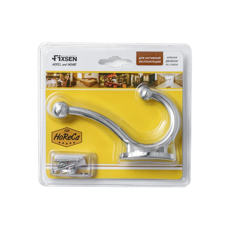 Крючок FIXSEN HOTEL FX-31005A хром — Изображение 3