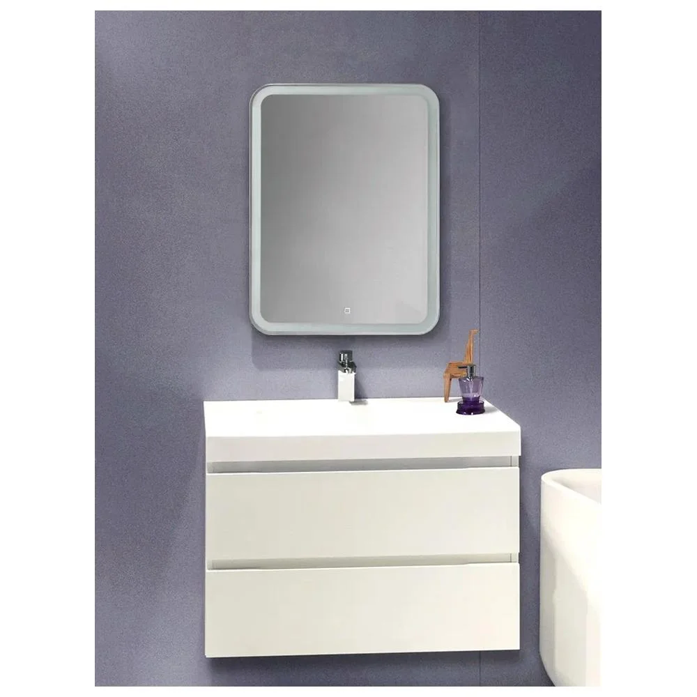 Зеркальный шкаф Silver Mirrors Фиджи 600х800 LED-00002364 сенсорный выключатель — Изображение 4