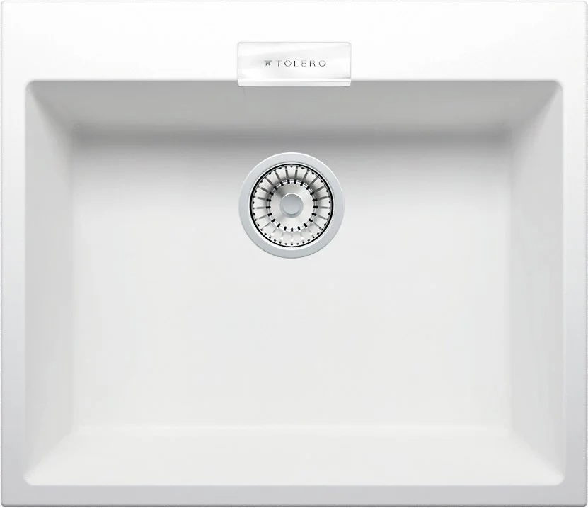 Кухонная мойка TOLERO Loft TL-580 (№923 (Белый)) 473554 Кухонная мойка TOLERO Loft TL-580 (№923 (Белый)) 473554