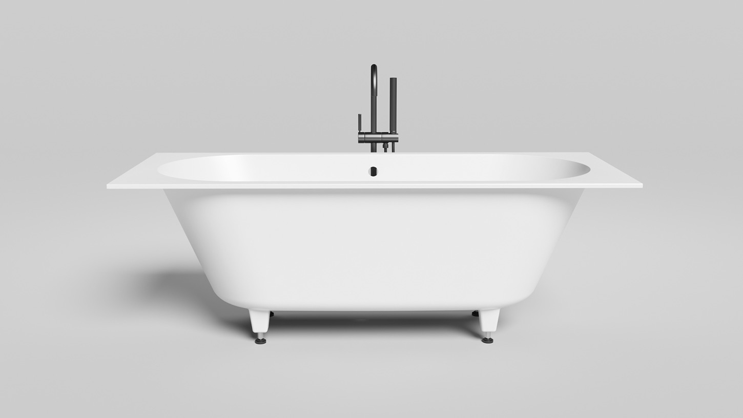 Ванна из искусственного камня Salini ORNELLA AXIS 170x75 103423M S-Stone Ванна из искусственного камня Salini ORNELLA AXIS 170x75 103423M S-Stone