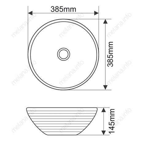 Раковина MELANA MLN-T4004-B1+B6 (желтая) T4004-B1+B6-806 Раковина MELANA MLN-T4004-B1+B6 (желтая) T4004-B1+B6-806