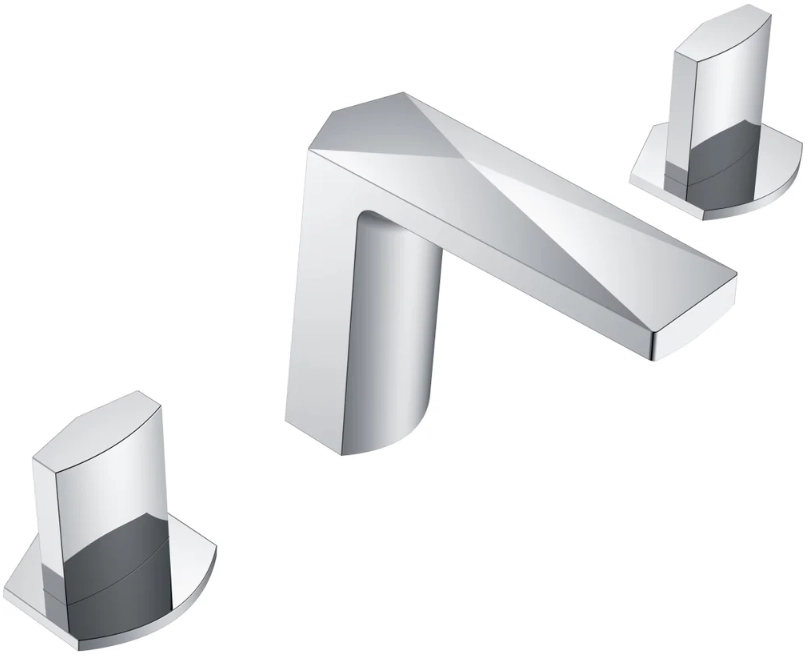 Смеситель на борт ванны Boheme Venturo 150-CR-ICE на 3 отверстия хром, ручка ICE Смеситель на борт ванны Boheme Venturo 150-CR-ICE на 3 отверстия хром, ручка ICE