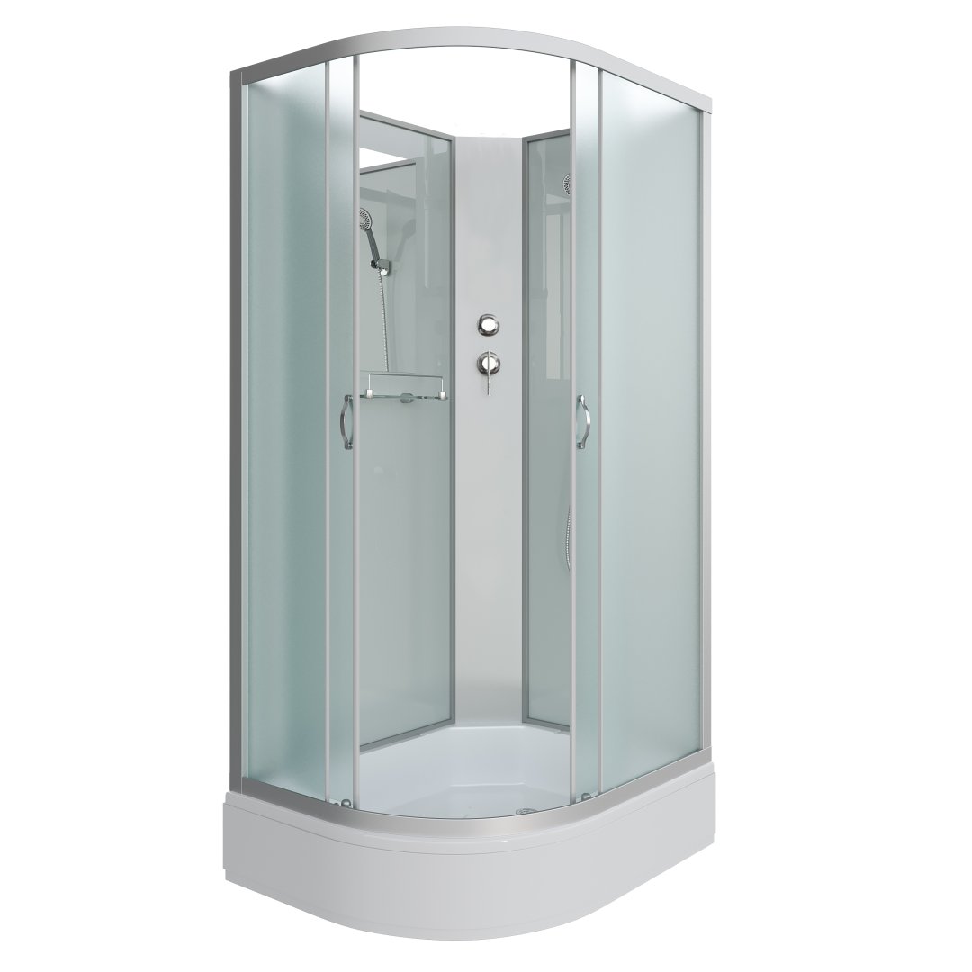 Душевая кабина Niagara Classic NG-33394-14RBK (1300х900х2000) средний поддон (26см) стекло матовое 333944RBK Душевая кабина Niagara Classic NG-33394-14RBK (1300х900х2000) средний поддон (26см) стекло матовое 333944RBK