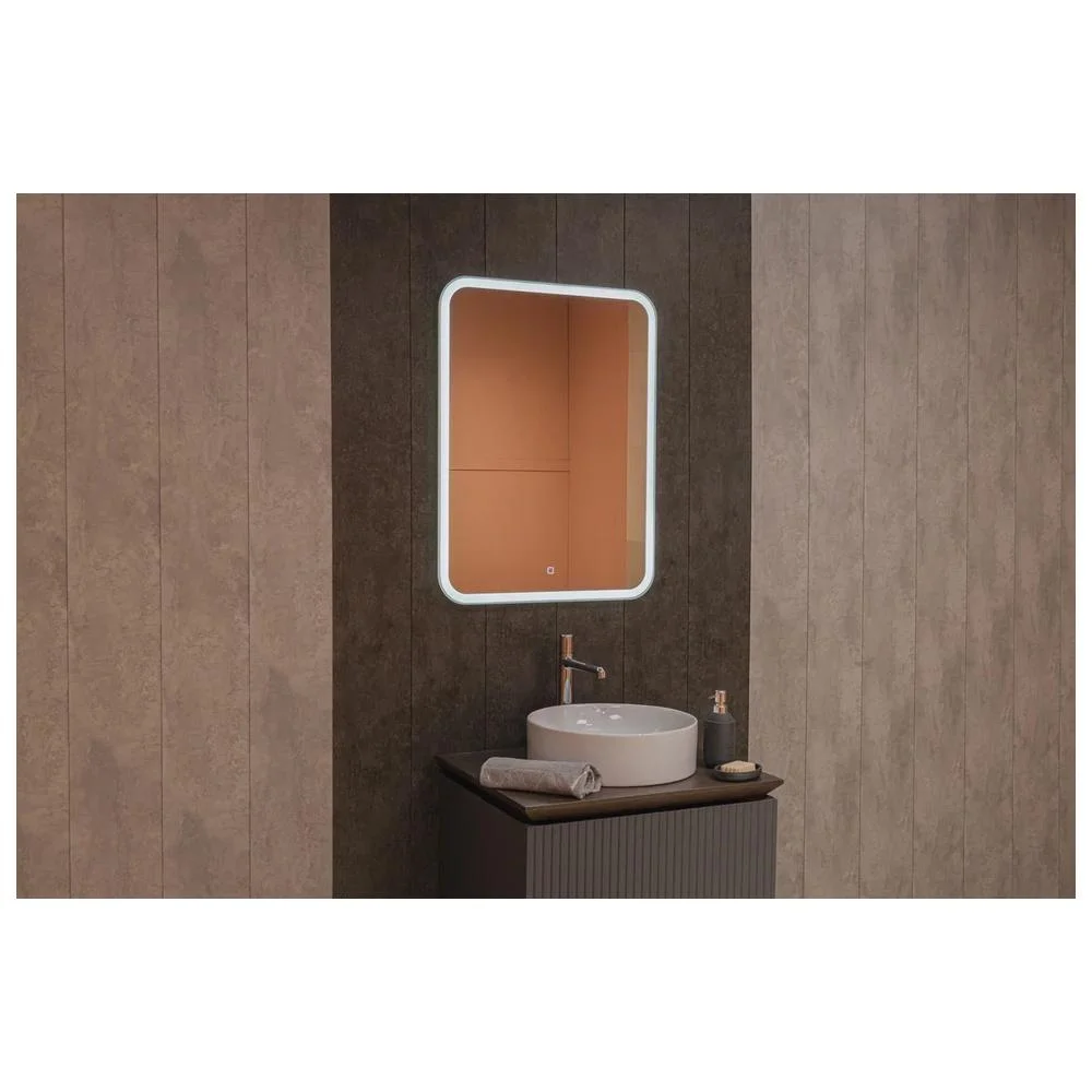 Зеркало Silver Mirrors Стив 600х800 LED-00002249 сенсорный выключатель — Изображение 5