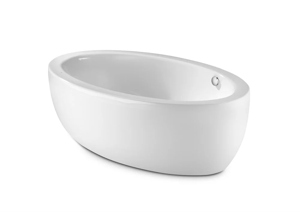 Акриловая ванна Roca Georgia 248159001 со встроенной панелью, овальная 185х100 см Акриловая ванна Roca Georgia 248159001 со встроенной панелью, овальная 185х100 см