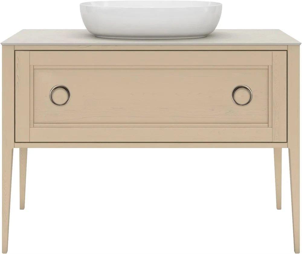 Тумба под раковину Kerama Marazzi PLAZA Classic Neo напольная с ящиками 120, капучино матовая PL.CN. PL.CN.120.1+1\CAP.M Тумба под раковину Kerama Marazzi PLAZA Classic Neo напольная с ящиками 120, капучино матовая PL.CN. PL.CN.120.1+1\CAP.M