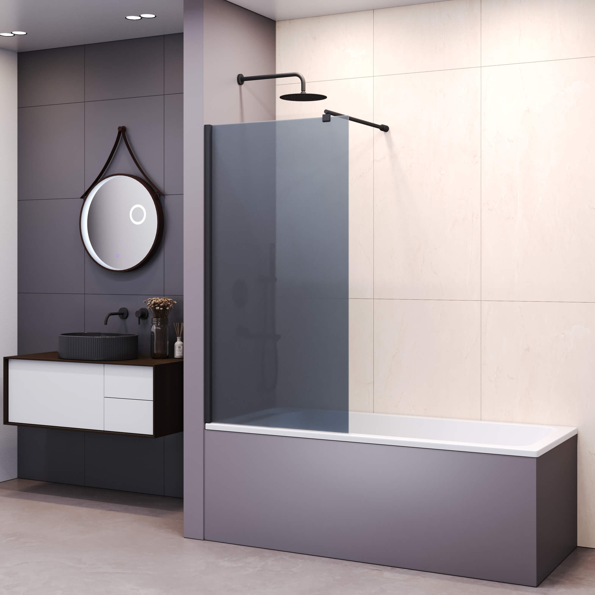 Шторка на ванну RGW SC-050B 600 мм 351105006-34 Шторка на ванну RGW SC-050B 600 мм 351105006-34