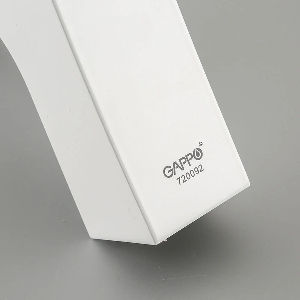 Смеситель для биде GAPPO G5007-8 белый/хром — Изображение 6