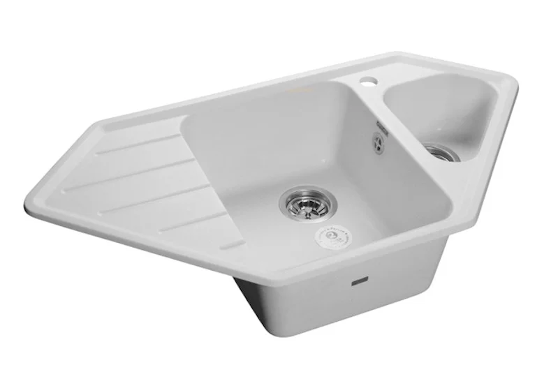 Кухонная мойка GranFest Corner C-950 E иней иней Кухонная мойка GranFest Corner C-950 E иней иней