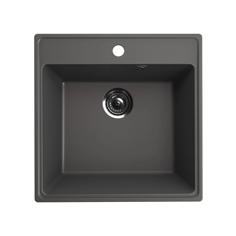 Кухонная мойка Ulgran Quartz Forte 505-09 мокрый асфальт — Изображение 1