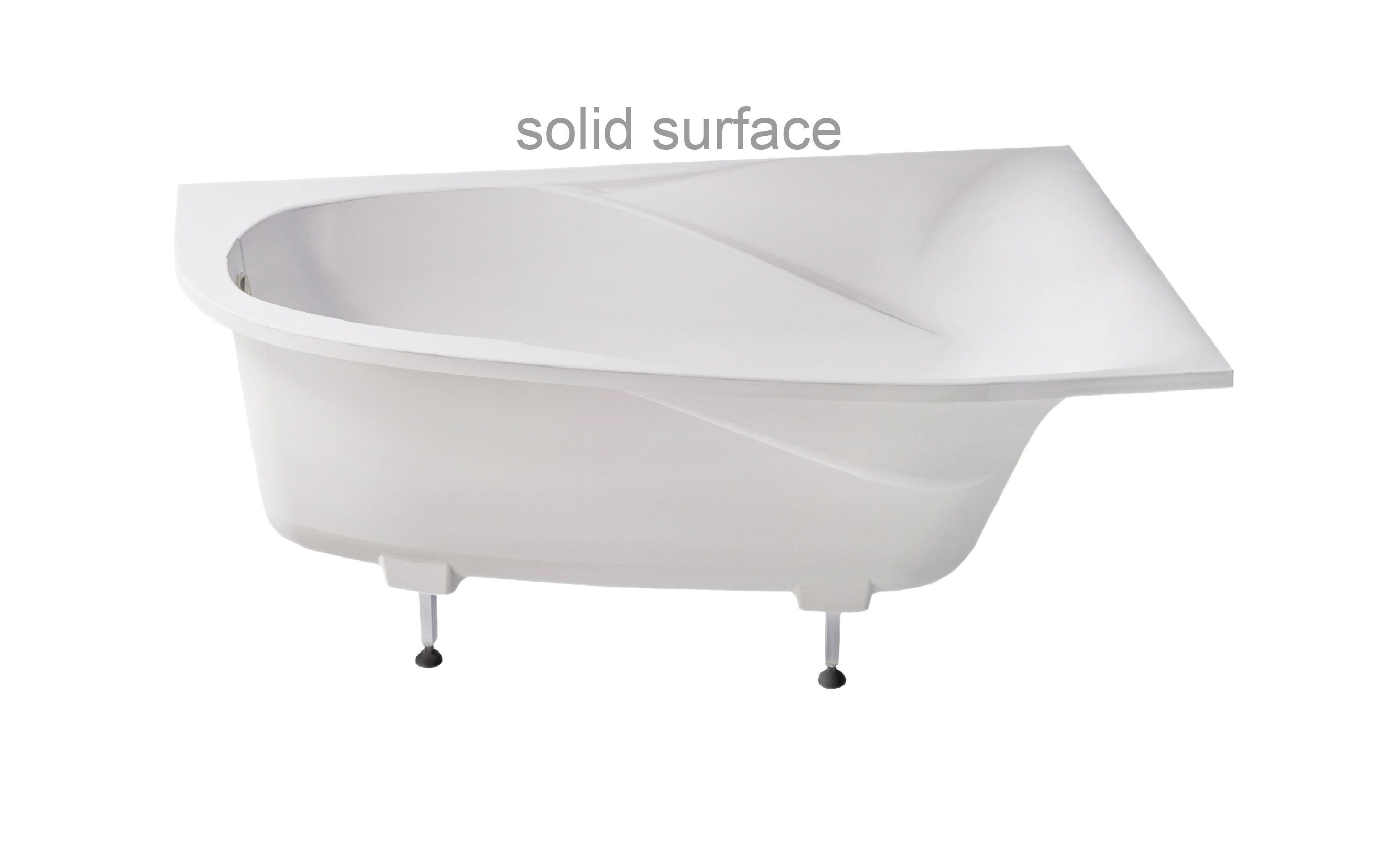 Ванна из искусственного камня Astra-Form Селена 01010081 правая, Solid Surface 1700х1000 Ванна из искусственного камня Astra-Form Селена 01010081 правая, Solid Surface 1700х1000