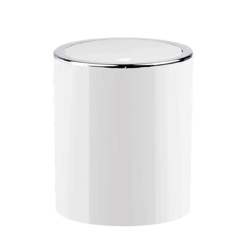 Ведро для мусора FIXSEN ROUND WHITE FX-451-6 белый — Изображение 1
