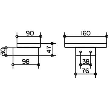 Мыльница Keuco Edition 300 30055 019000, стекло/хром 30055019000 Мыльница Keuco Edition 300 30055 019000, стекло/хром 30055019000