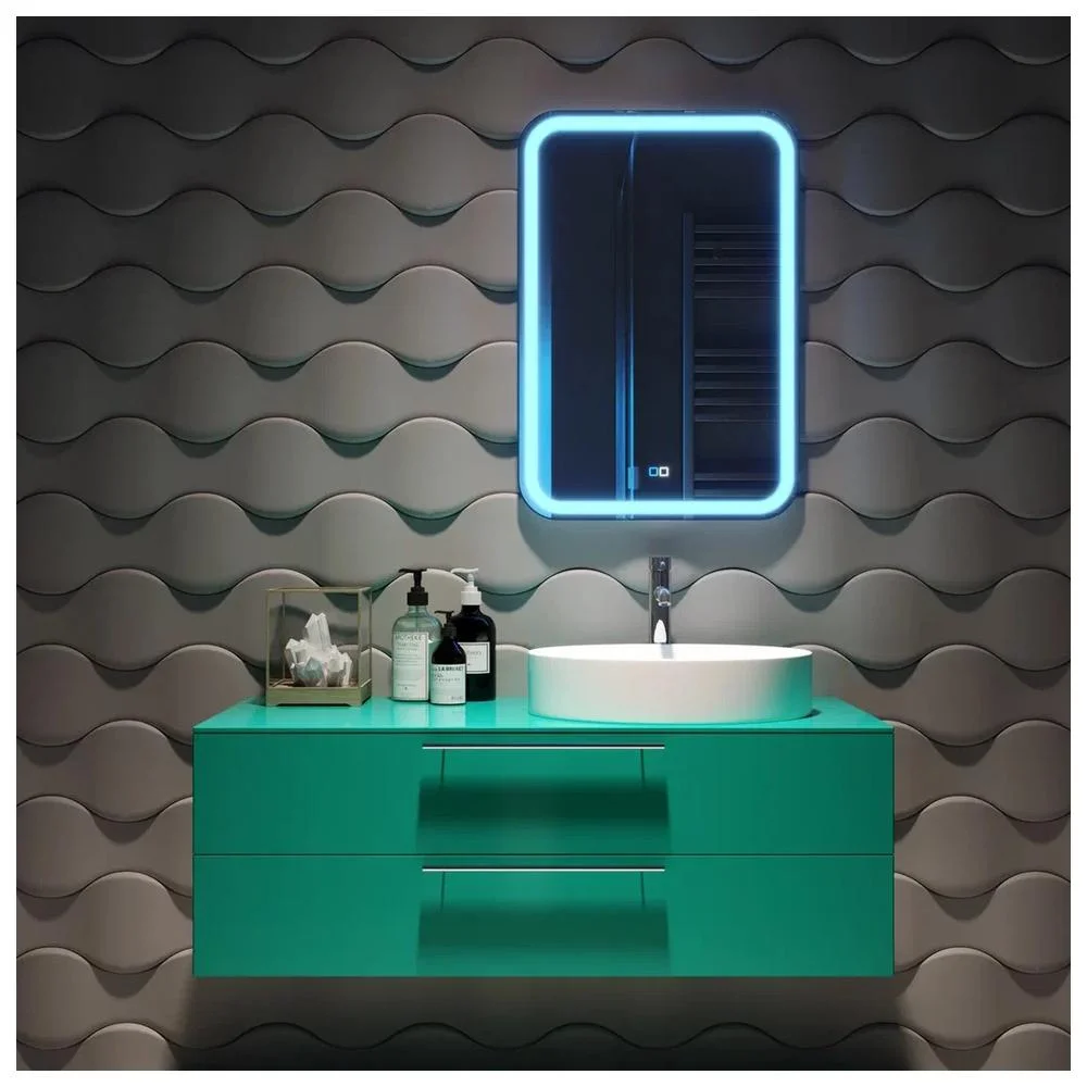 Зеркало Silver Mirrors Malta-RGB 550х800 LED-00002511 сенсорный выключатель мульти-цвет — Изображение 15