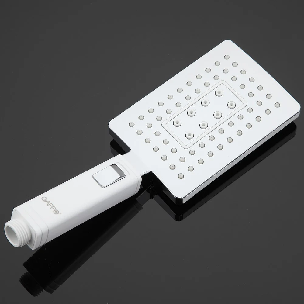 Смеситель для ванны GAPPO G3007-8 напольный, белый — Изображение 7