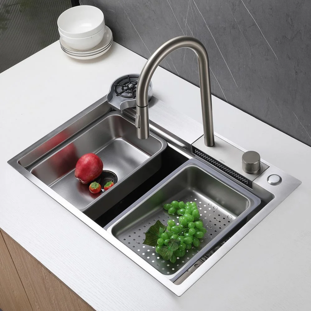 Кухонная мойка ABBER Wasser Kreis AF2194SP сатин Кухонная мойка ABBER Wasser Kreis AF2194SP сатин