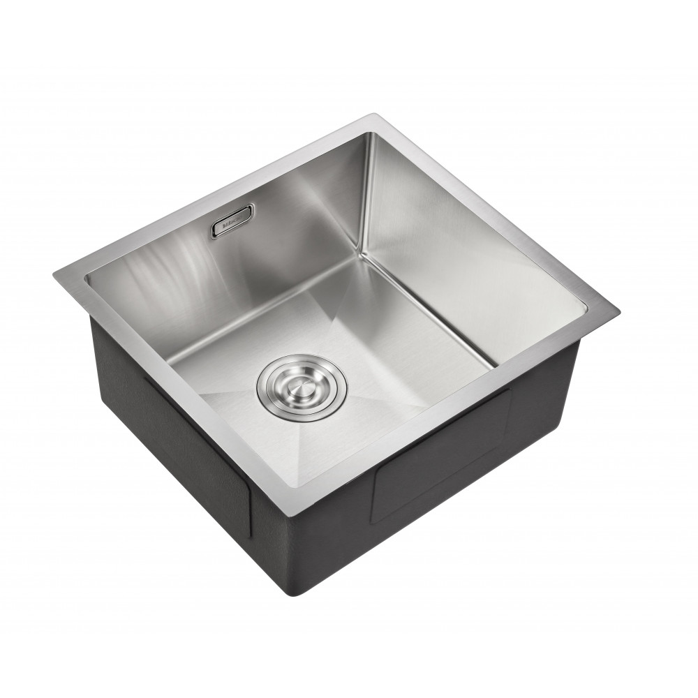 Кухонная мойка Milacio Denia 48 Steel (MC.77440) сталь нержавеющая Кухонная мойка Milacio Denia 48 Steel (MC.77440) сталь нержавеющая