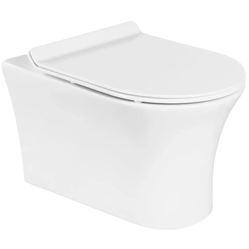 Унитаз подвесной BelBagno Ancona BB1224CHR-SM Унитаз подвесной BelBagno Ancona BB1224CHR-SM