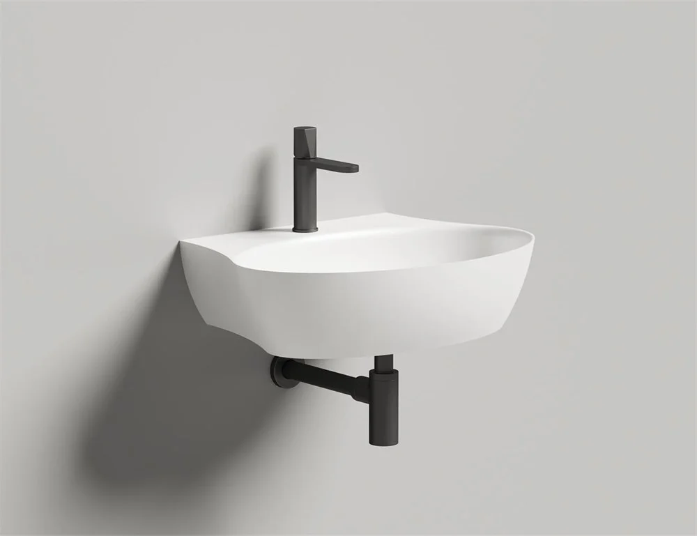 Раковина Salini ALDA WALL 01 покраска по RAL полностью 140311GF 580x450 накладная S-Sense Раковина Salini ALDA WALL 01 покраска по RAL полностью 140311GF 580x450 накладная S-Sense