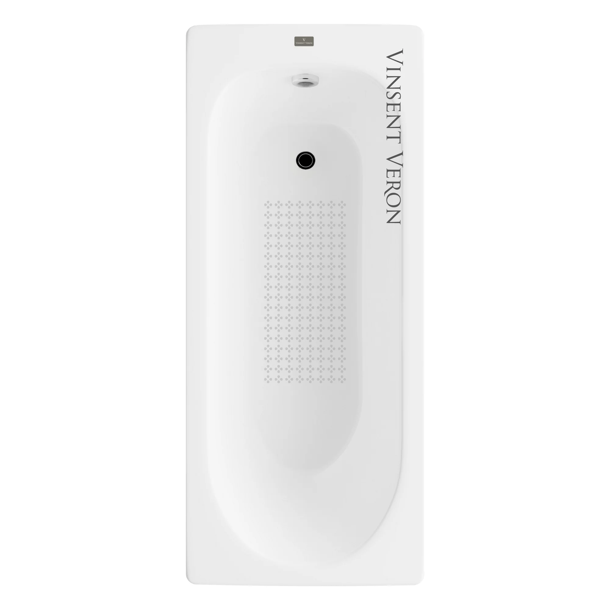 Ванна чугунная Vinsent Veron Soissons 170x70x42 VCN1707042-AS с антискользящим покрытием Ванна чугунная Vinsent Veron Soissons 170x70x42 VCN1707042-AS с антискользящим покрытием