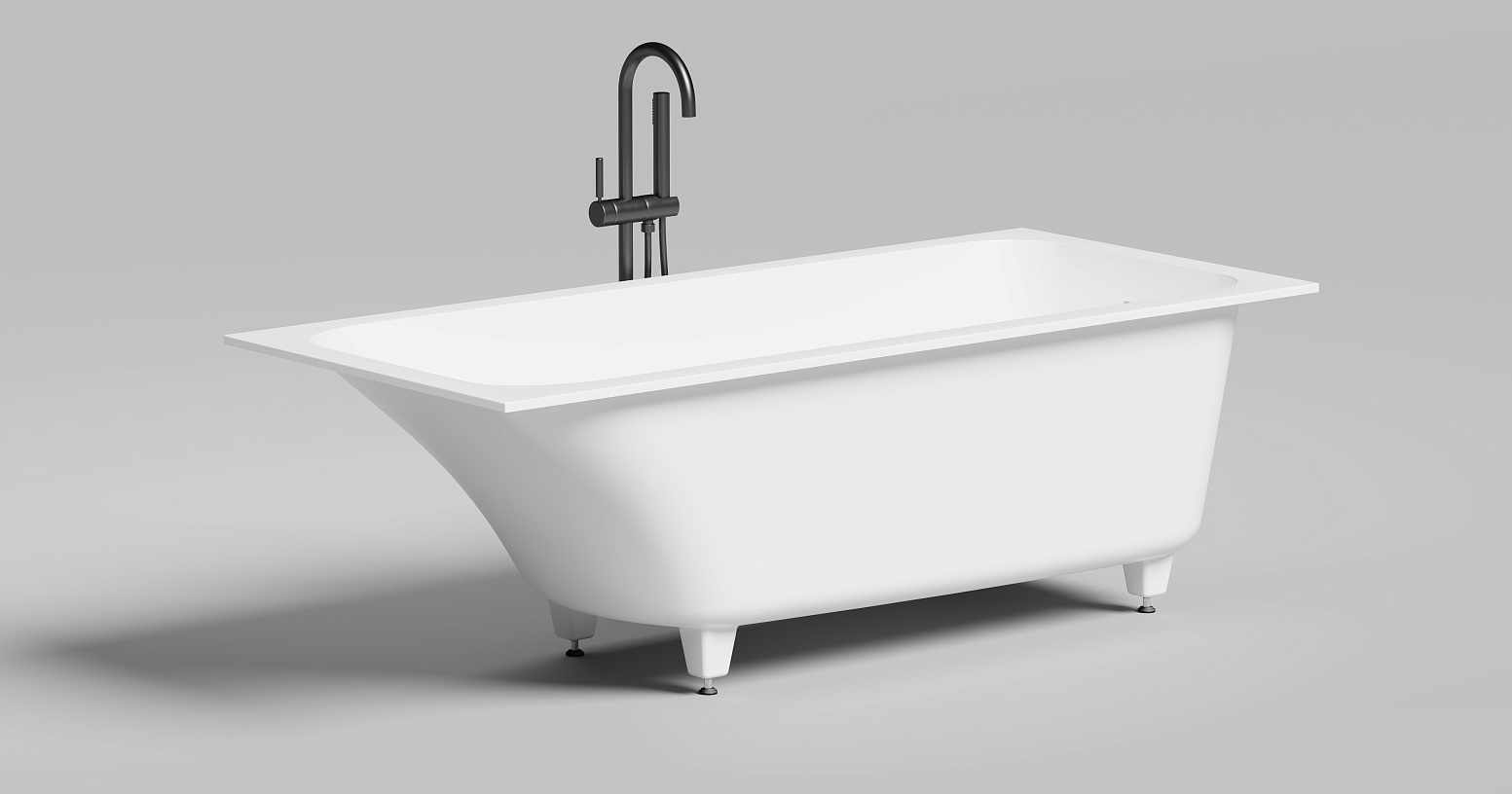 Ванна из искусственного камня Salini ORLANDA KIT 170х75 102127M S-Stone Ванна из искусственного камня Salini ORLANDA KIT 170х75 102127M S-Stone