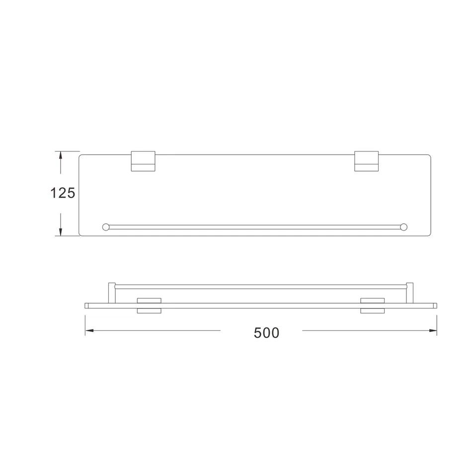 Полка Rose RG1719T пепельный — Изображение 2