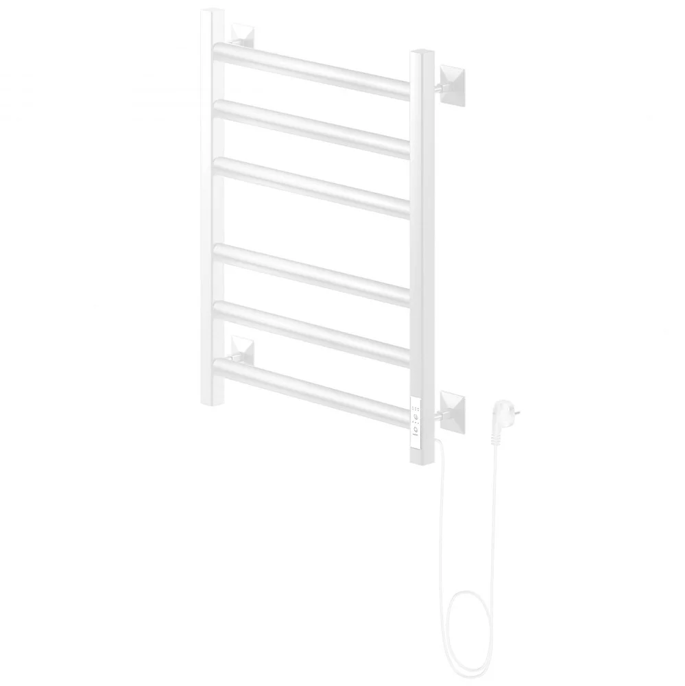 Полотенцесушитель электрический Ника STEP-3 60/40 RAL9016 белый матовый правый тэн STEP-3 60/40 бел мат прав Полотенцесушитель электрический Ника STEP-3 60/40 RAL9016 белый матовый правый тэн STEP-3 60/40 бел мат прав