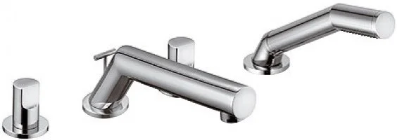 Смеситель на борт ванны Kludi New Waves 5742 DN 15 574240530 Смеситель на борт ванны Kludi New Waves 5742 DN 15 574240530