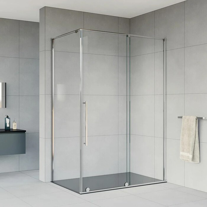 Боковая стенка Vincea Arno VSG-1A900CL, хром, стекло прозрачное Боковая стенка Vincea Arno VSG-1A900CL, хром, стекло прозрачное
