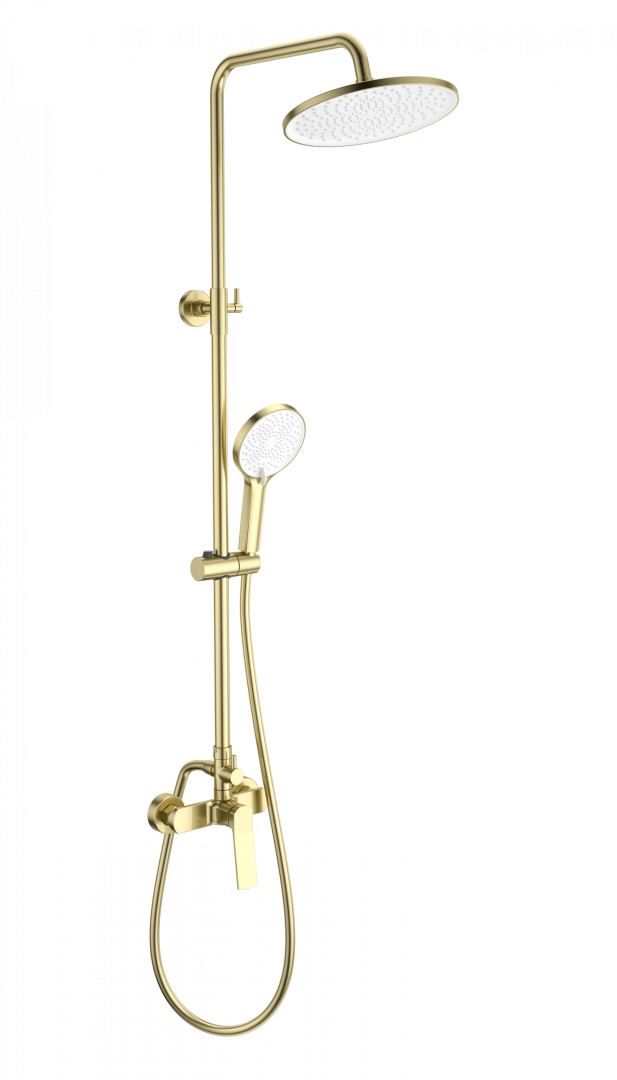 Душевая система Wonzon & Woghand брашированное золото (WW-B3200-BG) Душевая система Wonzon & Woghand брашированное золото (WW-B3200-BG)