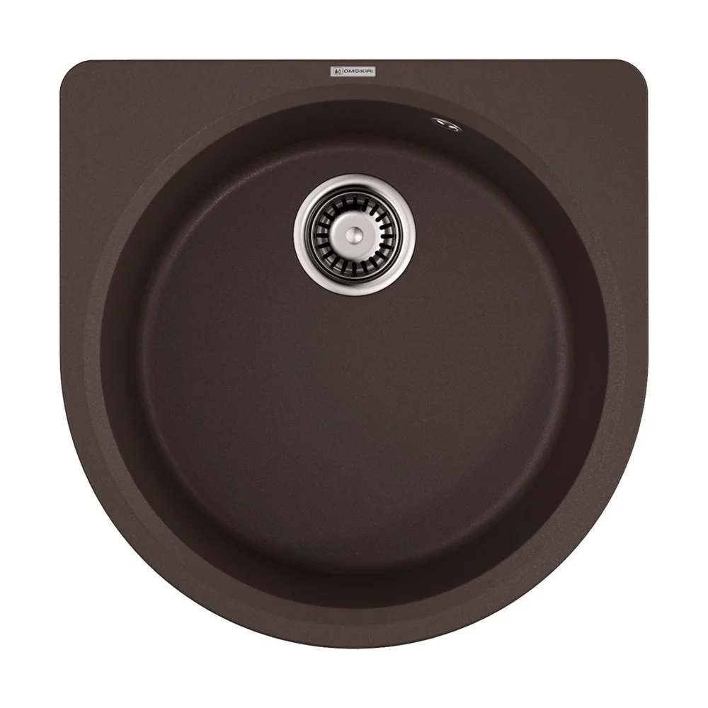 Кухонная мойка Omoikiri Akegata 51-DC Artgranit/коричневый 4993757 Кухонная мойка Omoikiri Akegata 51-DC Artgranit/коричневый 4993757