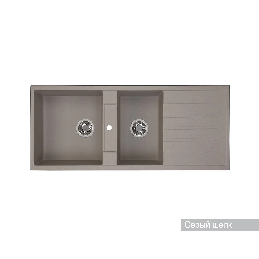 Кухонная мойка Aquaton Торина 1A712032TR250 из литого мрамора, прямоугольная, с крылом и дополнитель Кухонная мойка Aquaton Торина 1A712032TR250 из литого мрамора, прямоугольная, с крылом и дополнитель