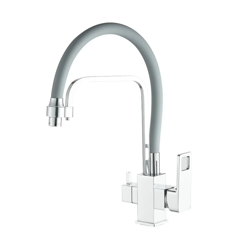 Смеситель для кухни Haiba HB76615 хром — Изображение 1