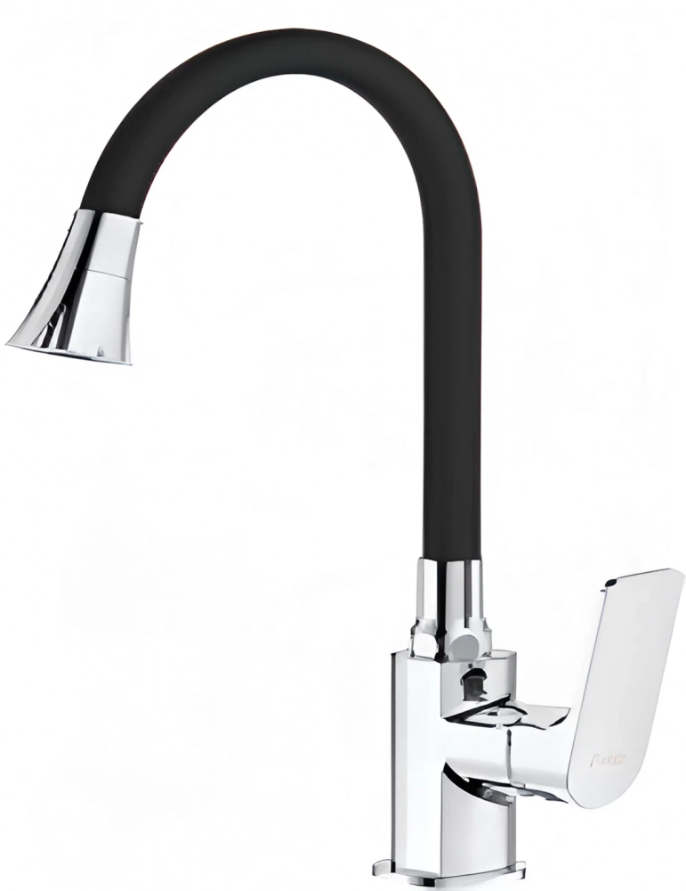 Смеситель для кухни FRAP F4486 с гибким изливом, хром — Изображение 1