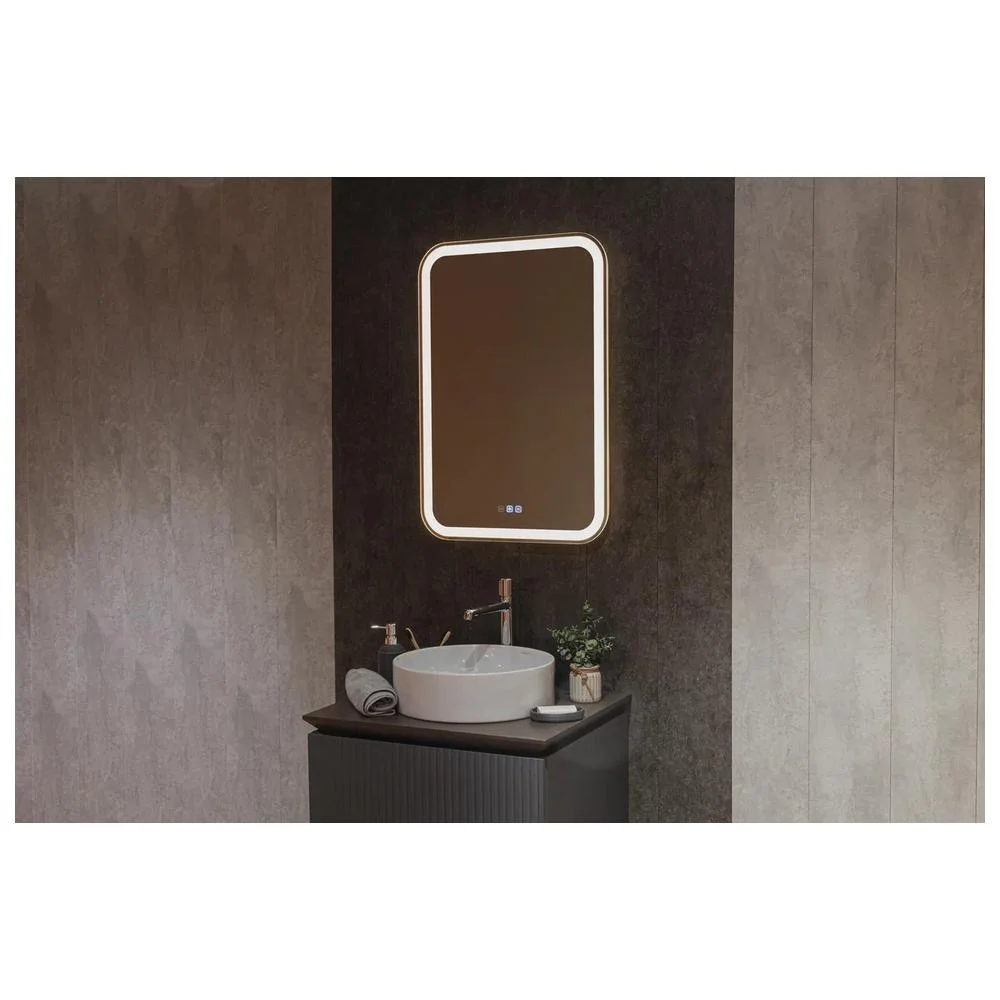 Зеркало Silver Mirrors Мальта-P.2 600х800 LED-00003047 датчик присутствия подогрев cенсор — Изображение 4