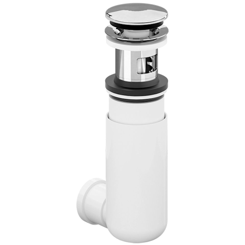 Донный клапан Villeroy & Boch 92198800 нажимной с сифоном EasyAccess Донный клапан Villeroy & Boch 92198800 нажимной с сифоном EasyAccess