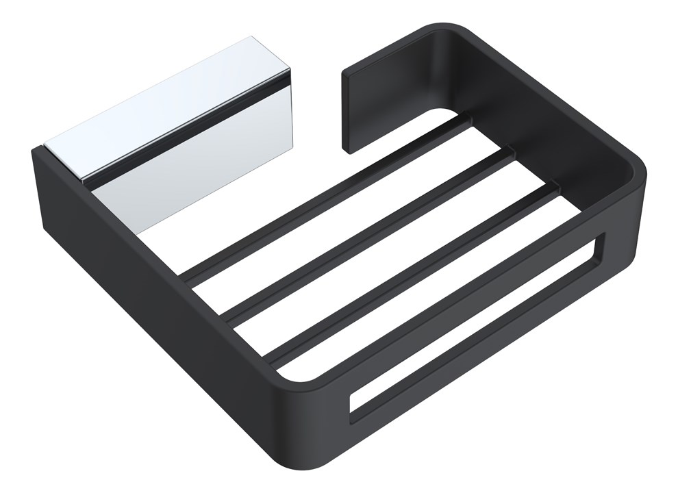 Мыльница Boheme Chrome & Black Q 10959-CR-B Мыльница Boheme Chrome & Black Q 10959-CR-B