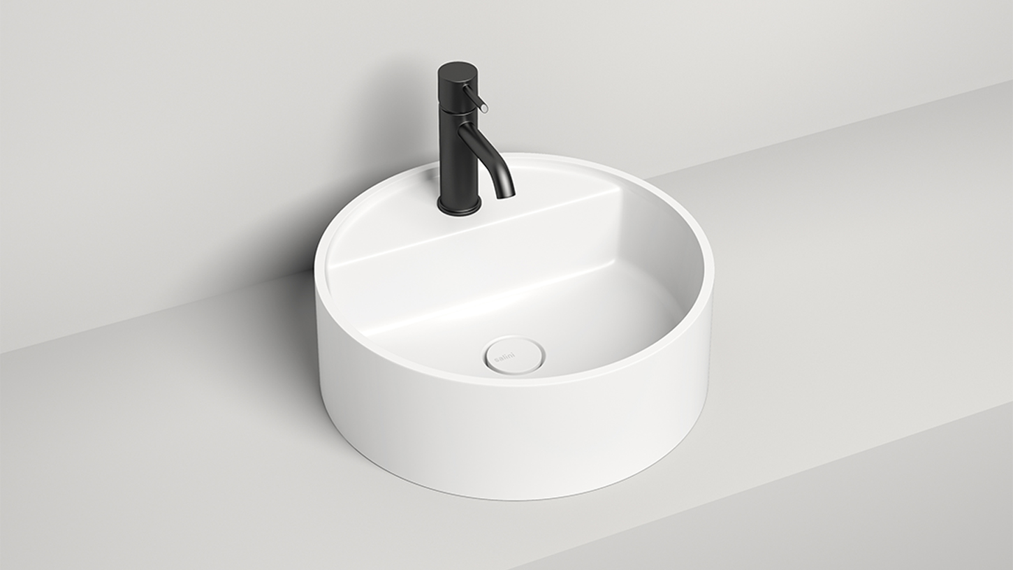 Раковина Salini ARMONIA TOP 02 130126M 450x450 накладная S-Stone Раковина Salini ARMONIA TOP 02 130126M 450x450 накладная S-Stone