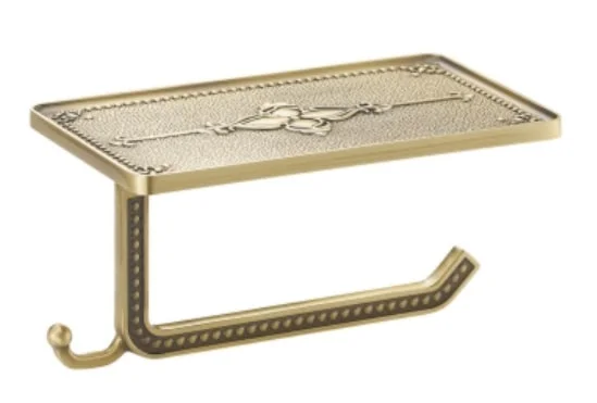 Держатель туалетной бумаги Bronze de Luxe ROYAL R25017 бронза — Изображение 1