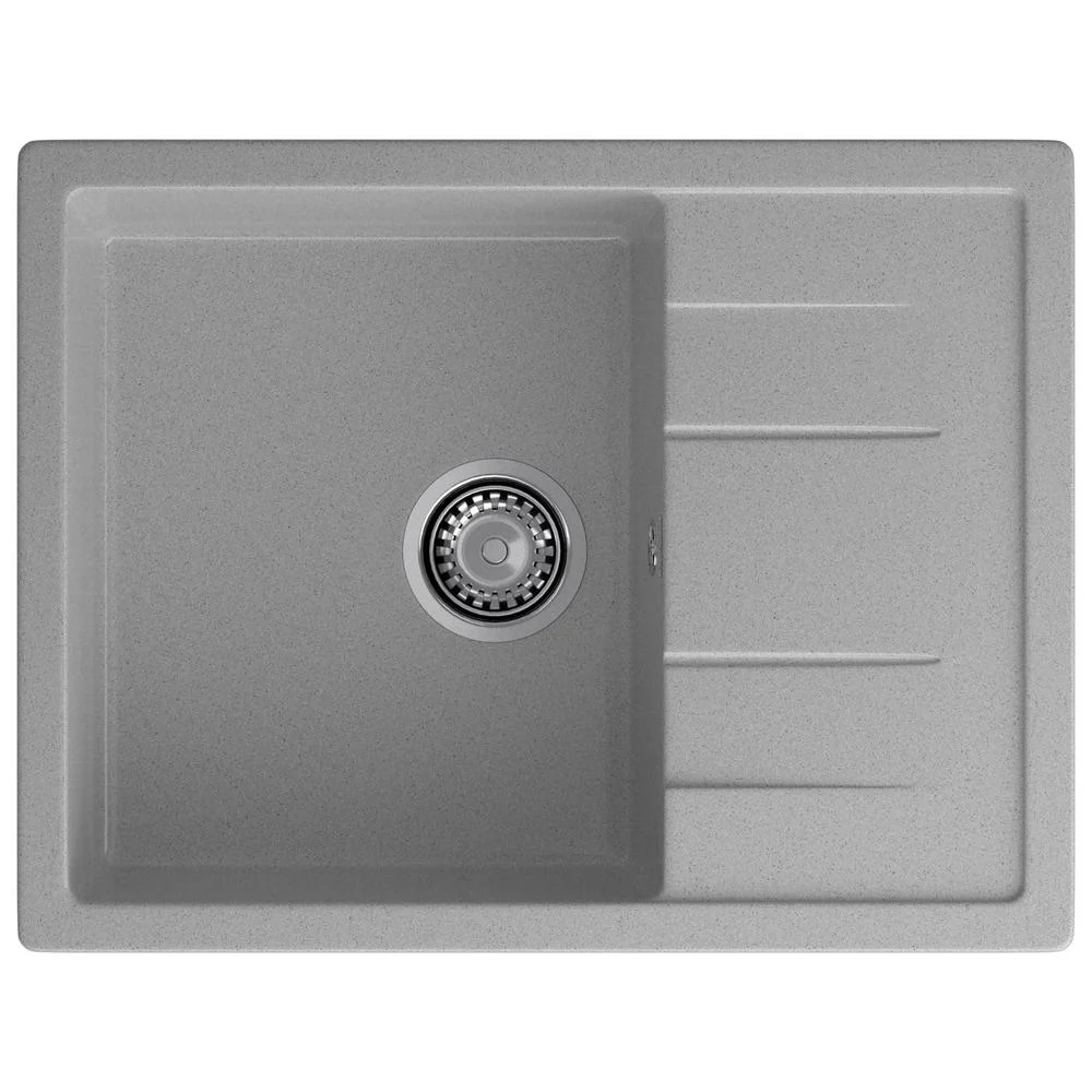 Кухонная мойка GranFest QUADRO Q-650L серый — Изображение 1
