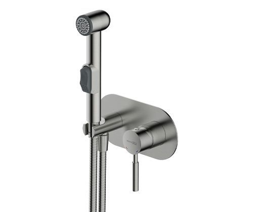 Гигиенический душ WasserKRAFT Wern 4238 никель Гигиенический душ WasserKRAFT Wern 4238 никель